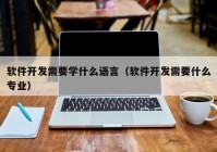 軟件開(kāi)發(fā)需要學(xué)什么語(yǔ)言（軟件開(kāi)發(fā)需要什么專業(yè)）